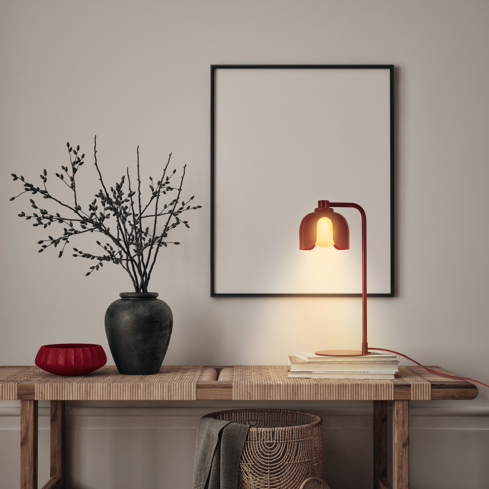 Osram Tischleuchte »Decor Corolle« G9 1 Stk. Fassung G9, Stahl und Glas