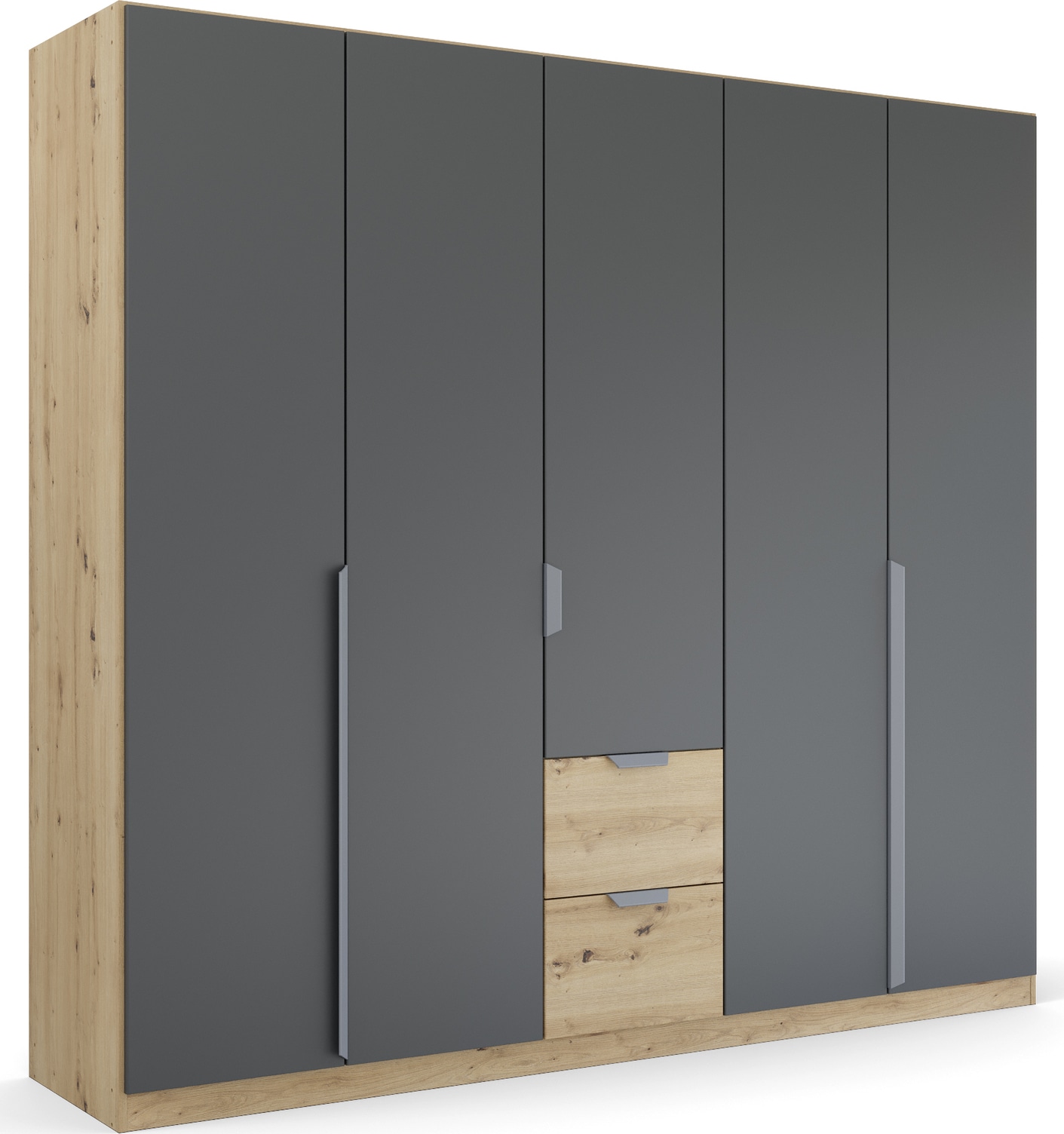rauch Drehtürenschrank "Dark&Wood by Quadra Spin", im Industrial Style mit günstig online kaufen