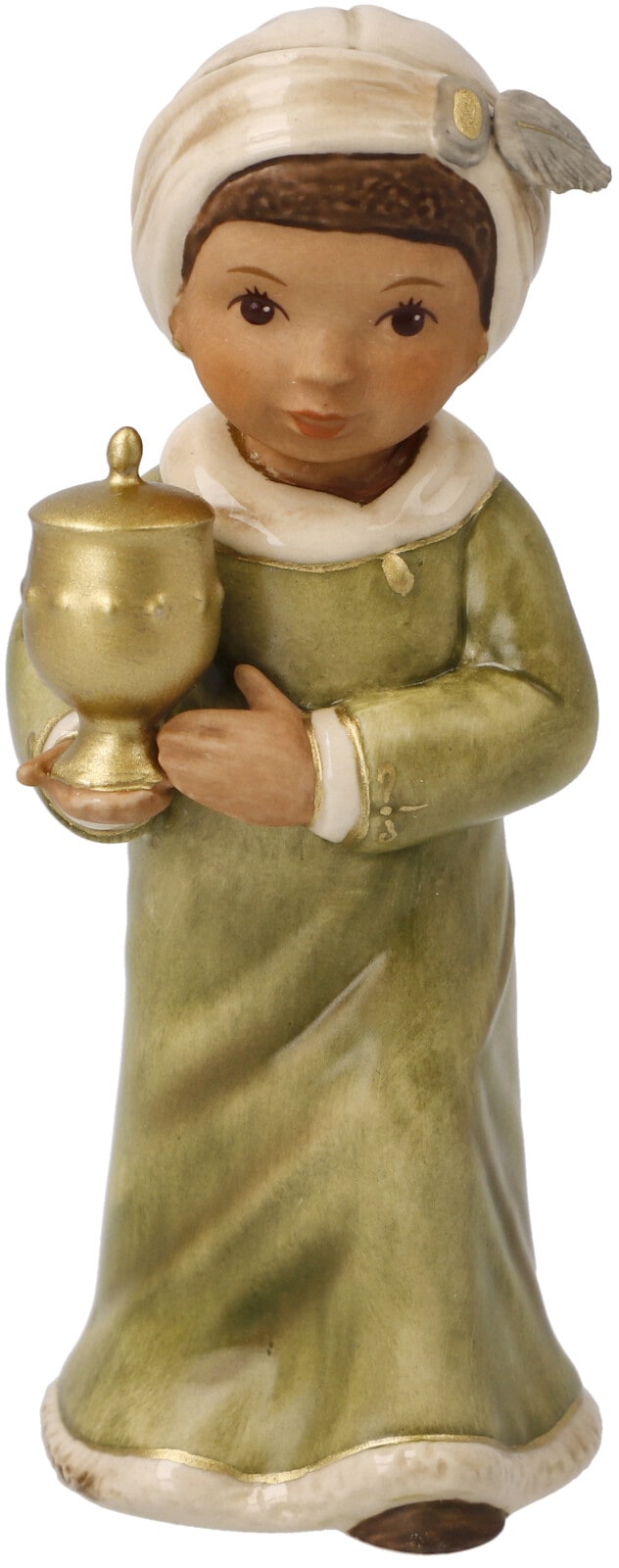 Krippenfigur »Weihnachtsdeko«, Steingut, Figur Kaspar