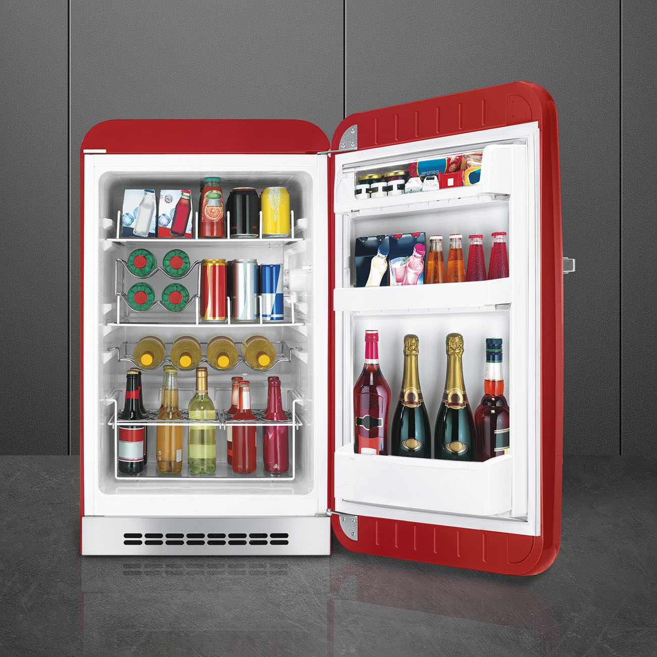 2. Bild von Smeg Kühlschrank »FAB10H«, FAB10HRRD5, 97 cm hoch, 54,5 cm breit