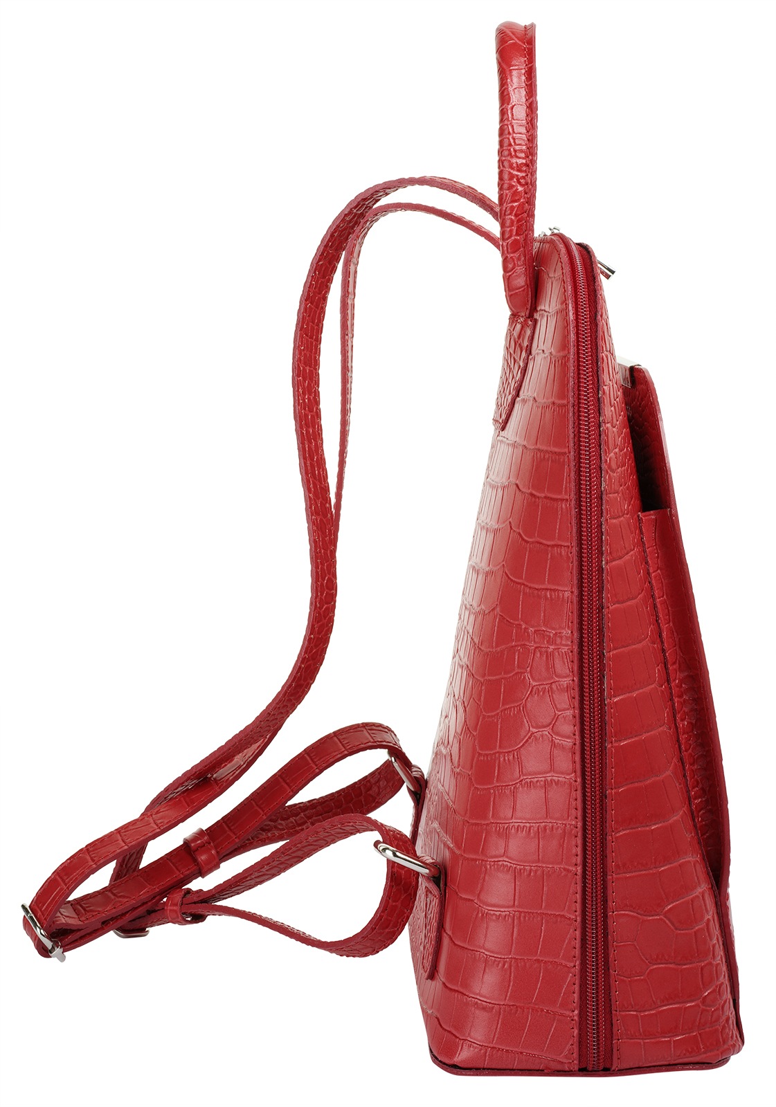 Cluty Cityrucksack, echt Leder, Made in Italy