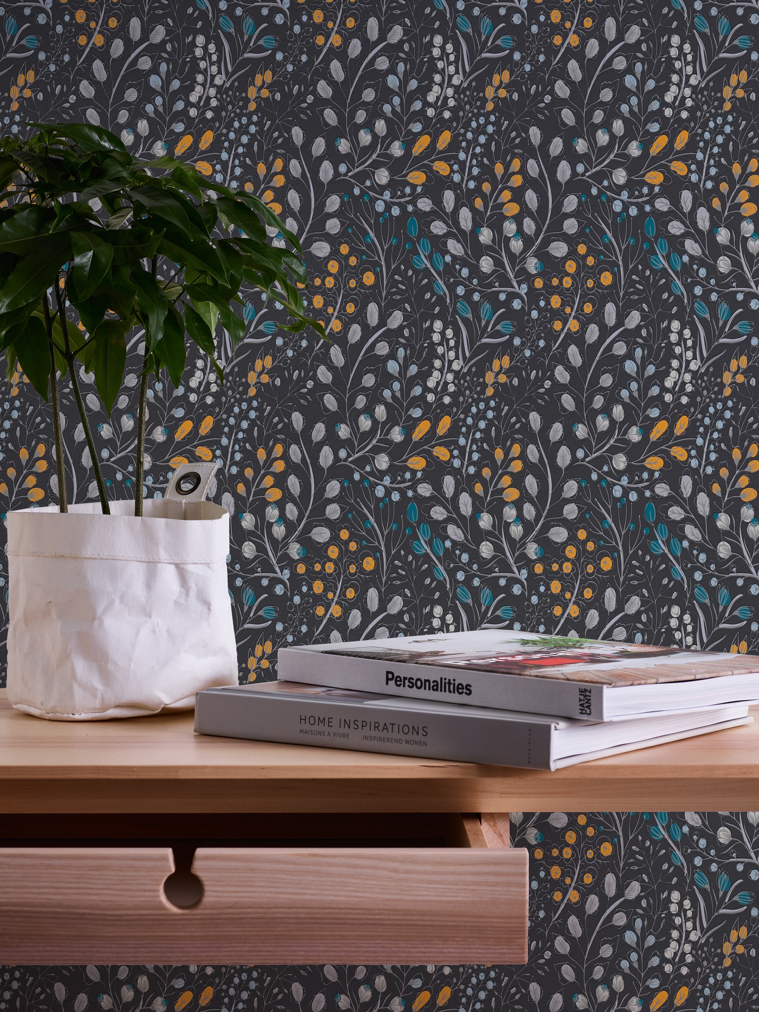 A.S. Création Vliestapete »Attractive 2 Tapete mit Blümchen«, matt-gemustert-neutral, Floral Blumentapete blümchen leicht strukturiert Design Kinderzimmer