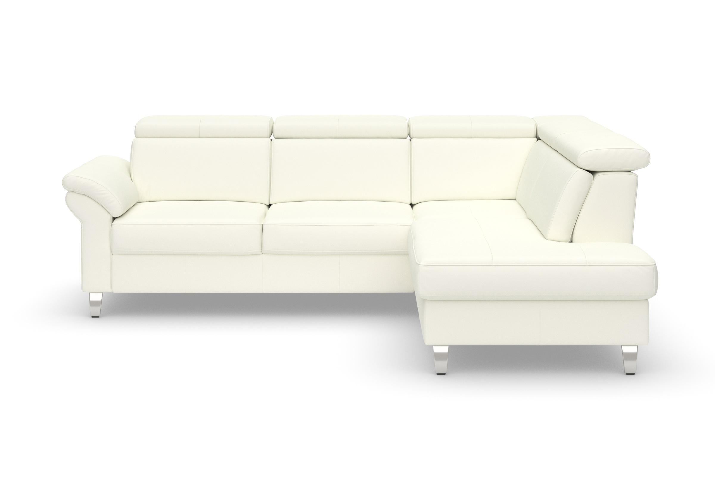 sit&more Ecksofa »Arngast L-Form« inklusive Kopfteilverstellung und Federke günstig online kaufen