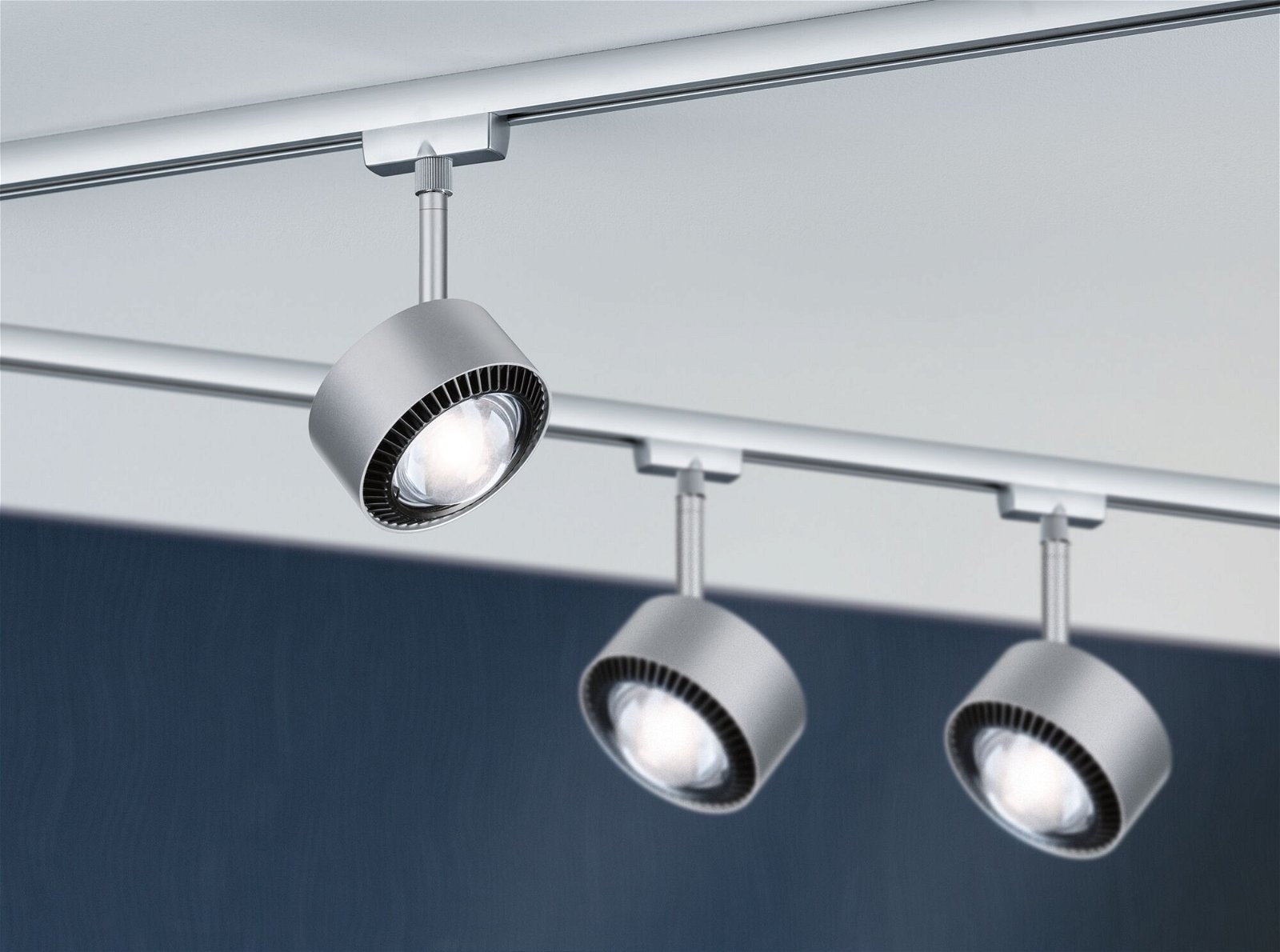 Paulmann Schienensystem-Leuchten »URail Schienenspot Aldan 533,8lm 8W 4000K 230V Schwarz matt, Schwarz«, dimmbar Einzelspot