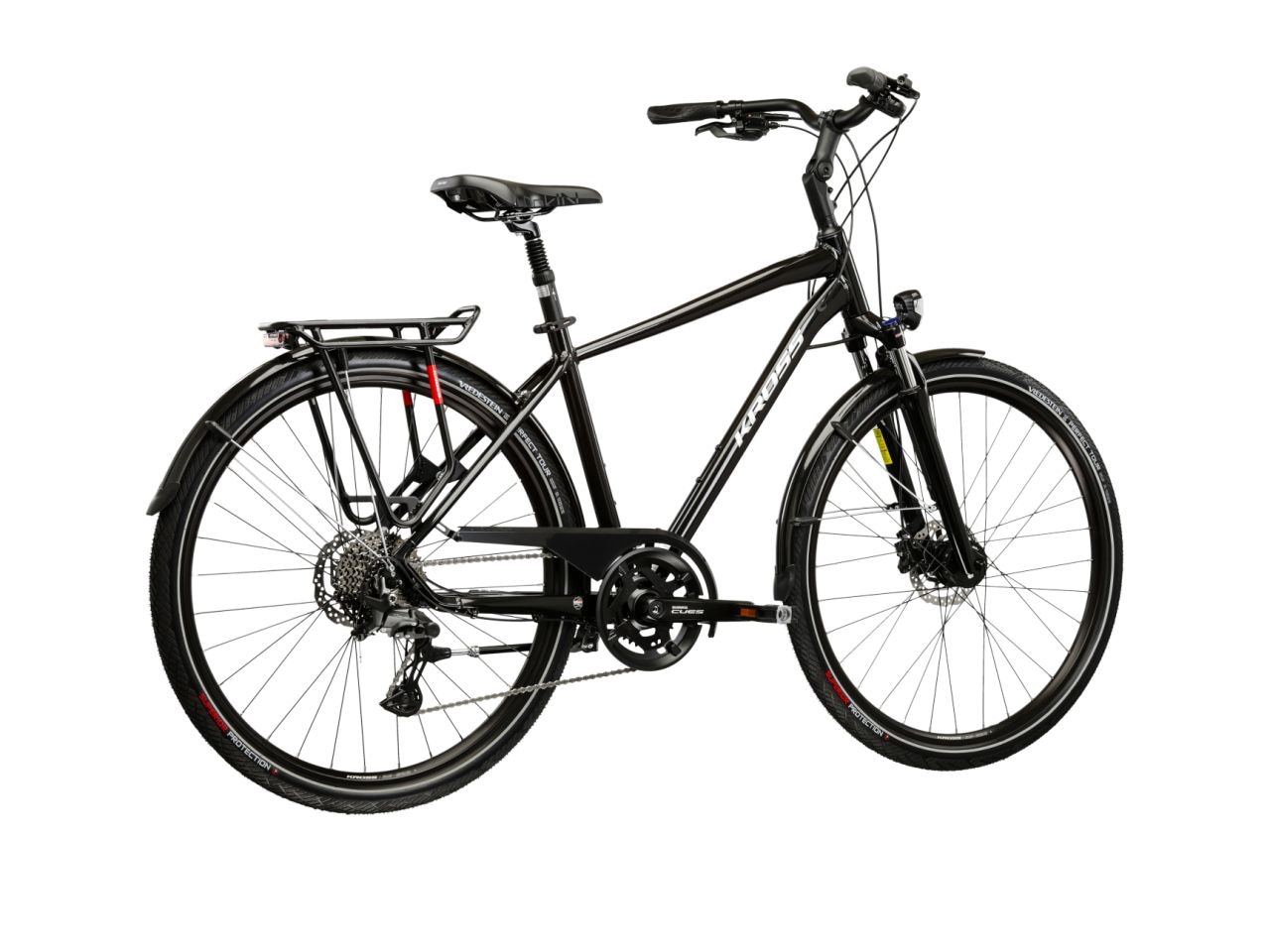 Kross Trekkingrad »Trans 7.0 schwarz 20 Gänge« 20 Gang Shimano CUES U6020 Schaltwerk Kettenschaltung