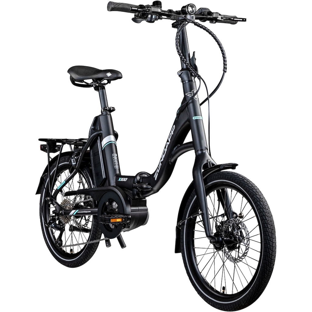 Zündapp E-Bike »X100«, 9 Gang, Shimano, Sora, Mittelmotor 250 W