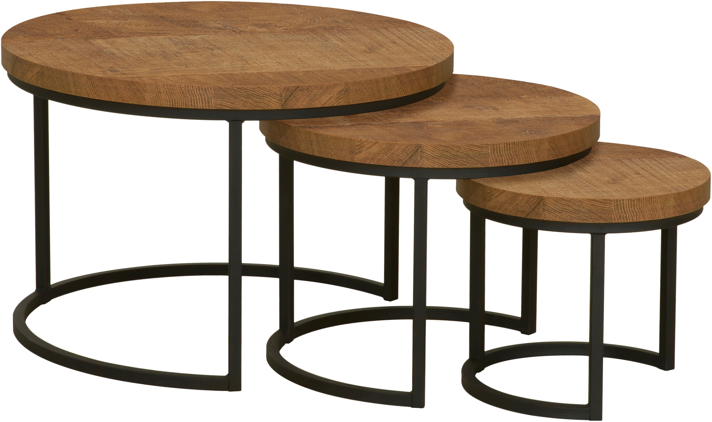 OMG Design Couchtisch »Hugo« 3 Stk. tlg. im 3er Set, variabel stellbar günstig online kaufen