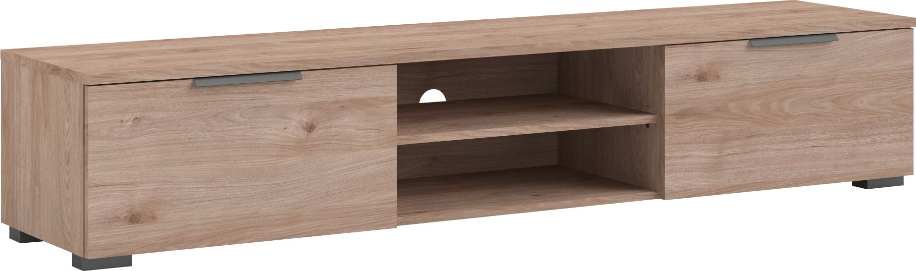 INOSIGN TV-Board »Match, TV-Möbel, Fernsehtisch, TV-Unit, Media-Möbel, Sideboard,«, mit 2 Schubladen und 1 offenen Fach, Breite 172,7 cm, Höhe 33 cm
