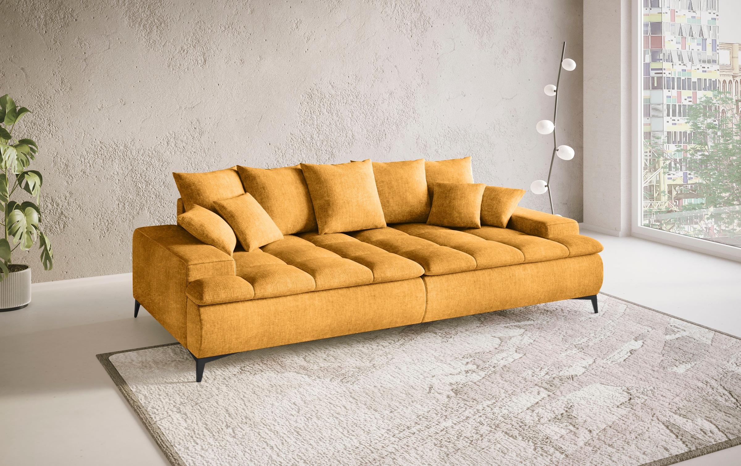 Mr. Couch Big-Sofa "Haiti III", Mit Kaltschaum, bis 140 kg belastbar günstig online kaufen