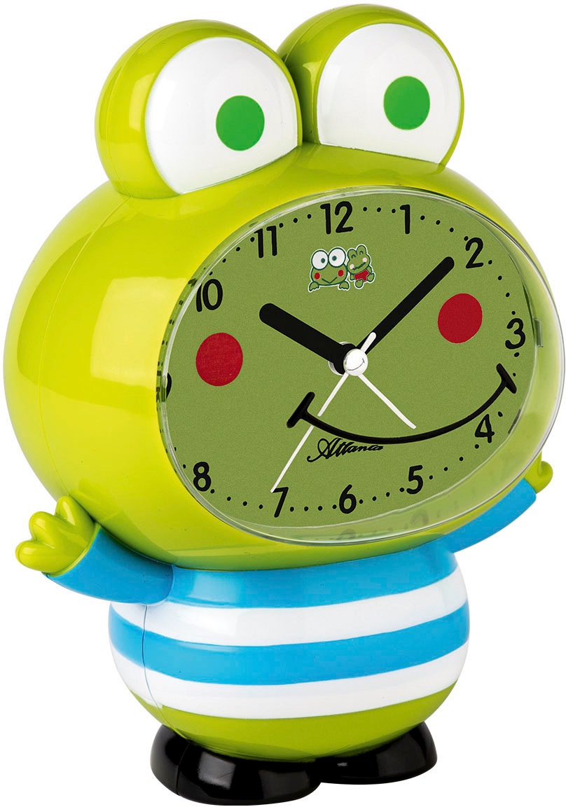 Atlanta Kinderwecker »Motivwecker, 2161«, Frosch, ideal auch als Geschenk