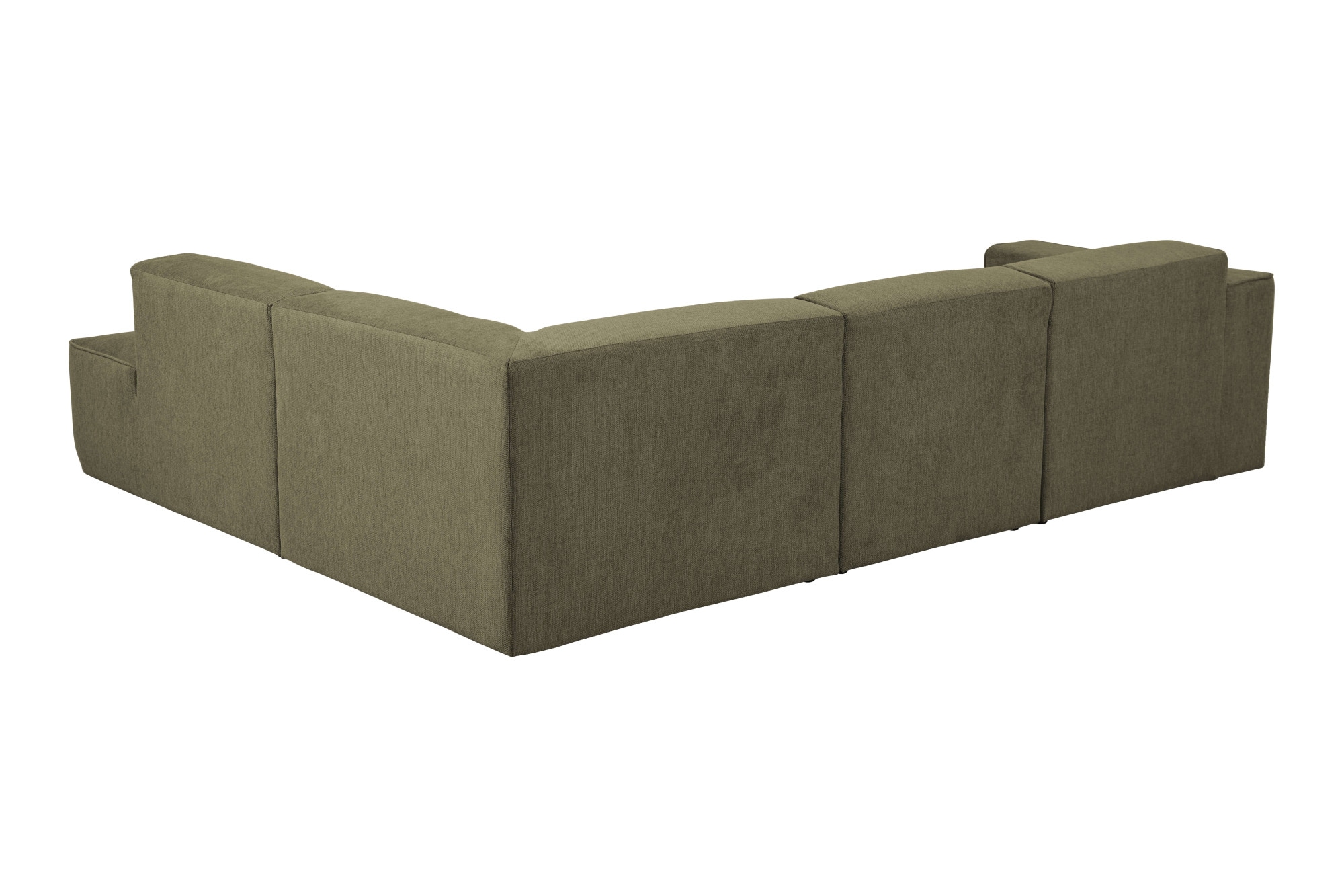 andas Ecksofa »Noord«, mit Kedernaht, in einem Soft-Touch Bezug