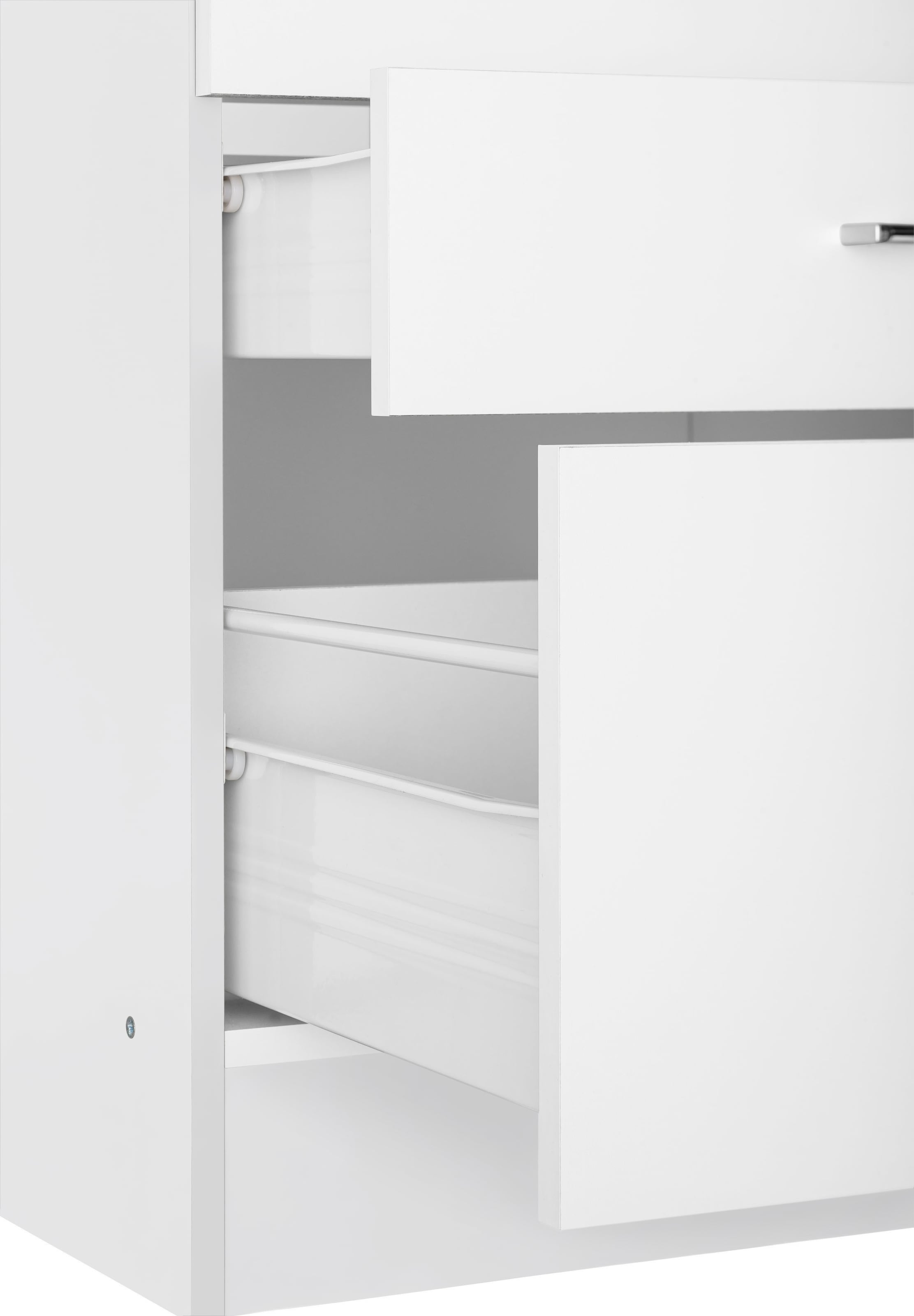 HELD MÖBEL Küchenzeile »Paris«, ohne E-Geräte, Breite 290 cm