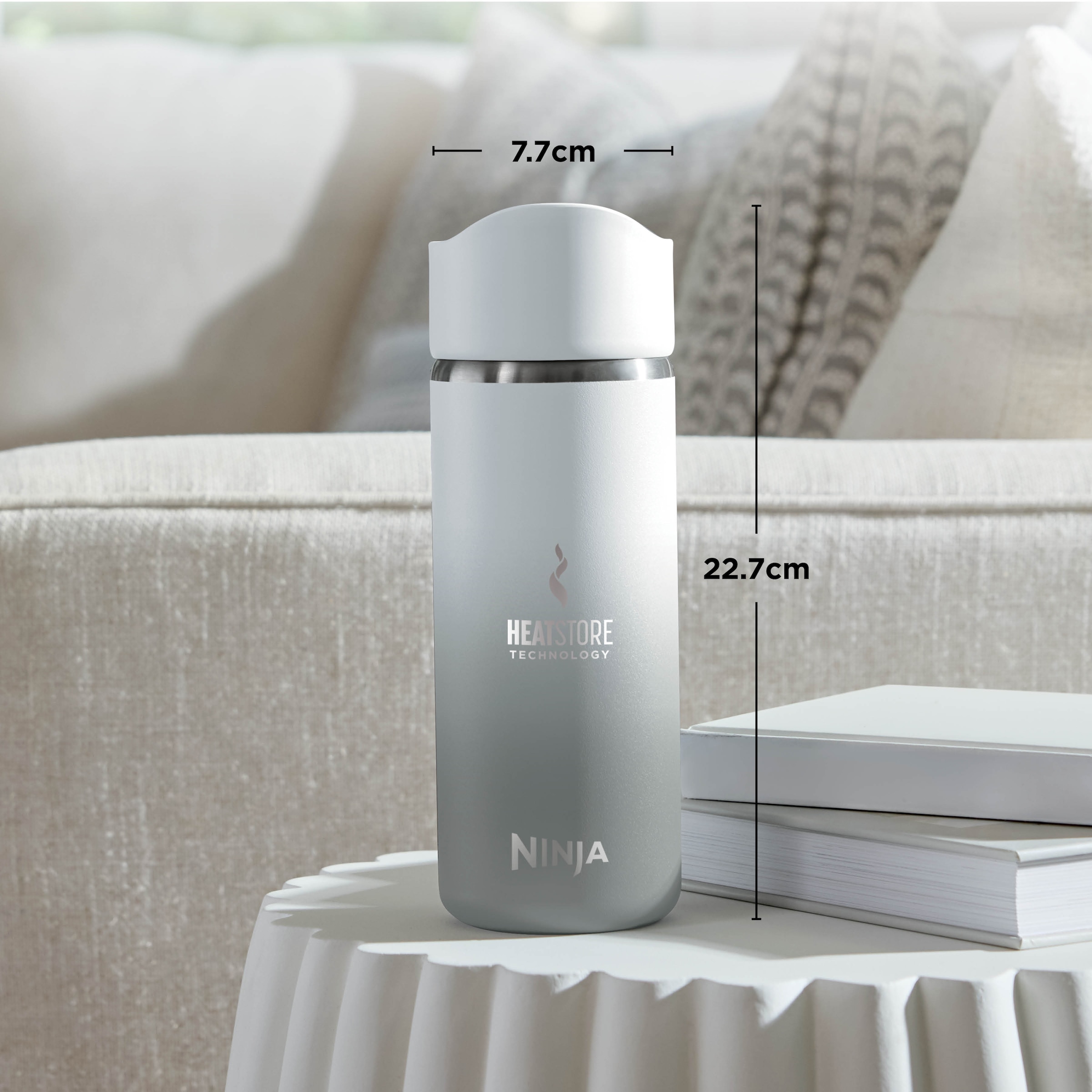 NINJA Isolierflasche »Ninja Sip Perfect Reisebecher - 300 ml DW1203EUU / 400 ml DW1603EUU«, Kontrollierte Wärme für den perfekten Schluck, jedes Mal