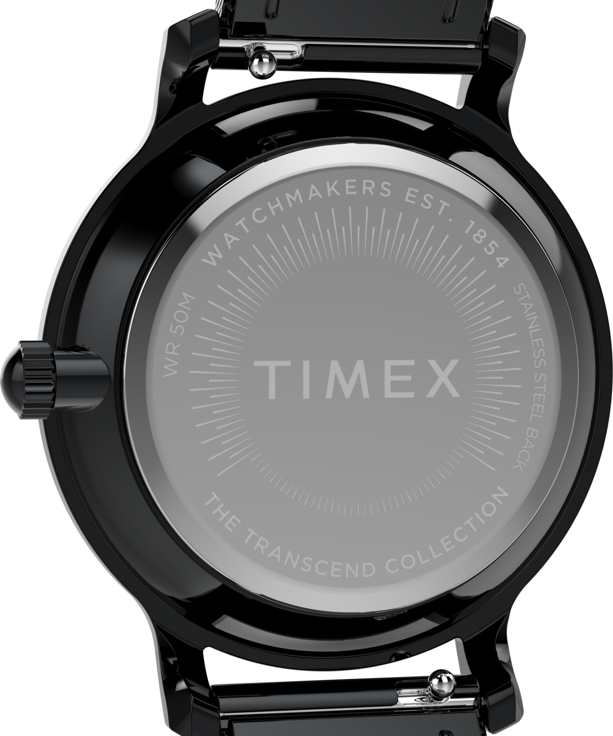 Timex Quarzuhr »TRANSCEND«, Armbanduhr, Damenuhr, Edelstahlarmband, analog