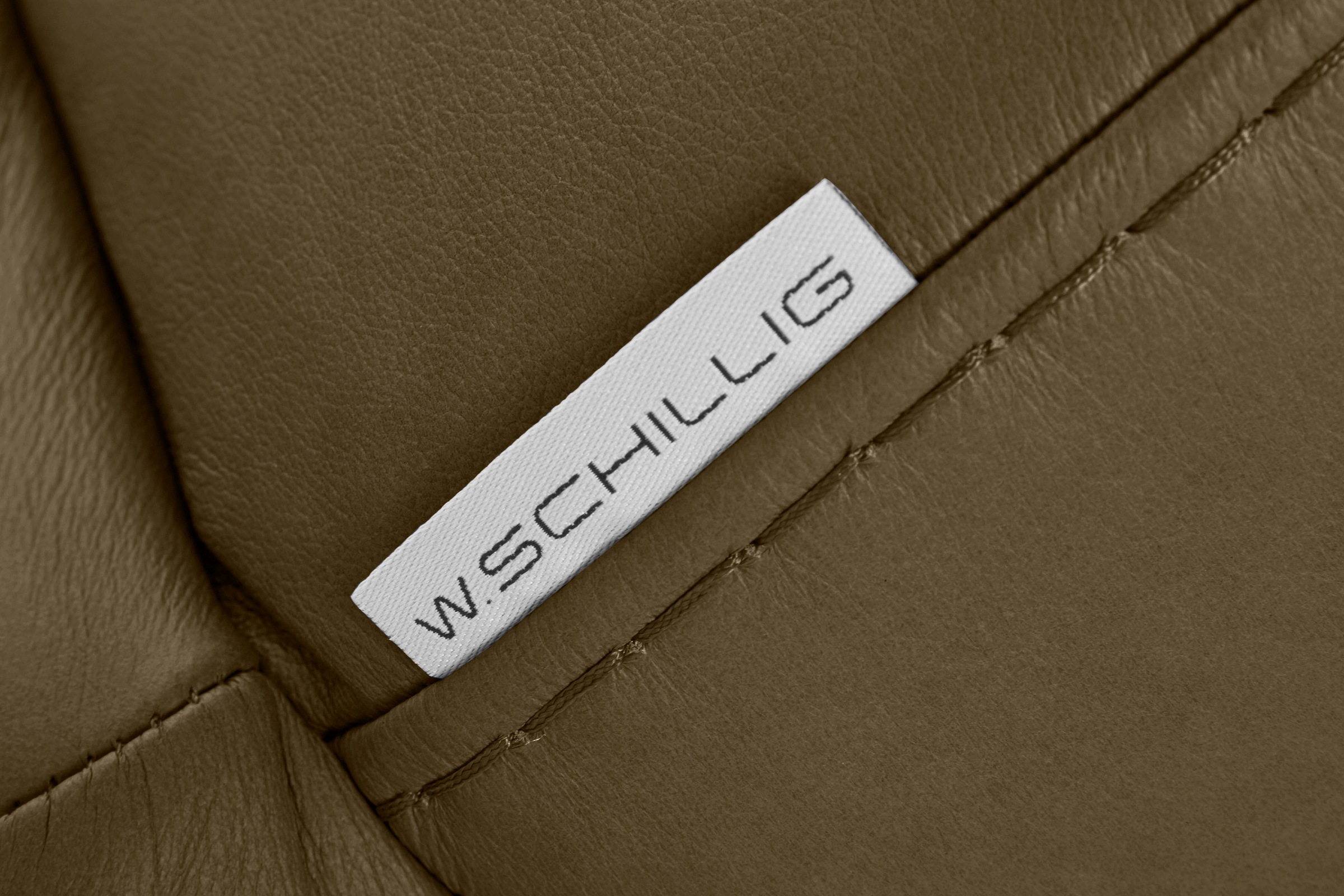 W.SCHILLIG 2,5-Sitzer »montanaa«, mit Metallkufen in Silber matt, Breite 232 cm