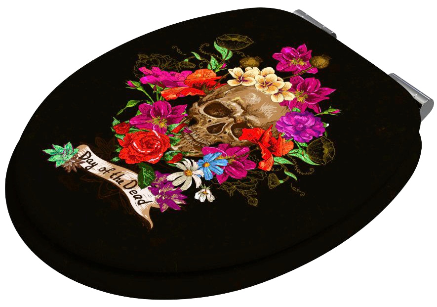 Sanilo WC-Sitz »Day of the Dead« mit Absenkautomatik
