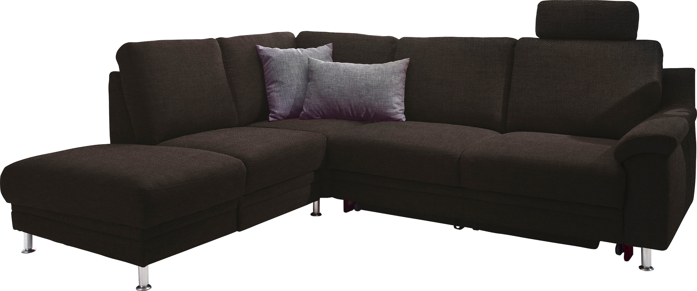 3C Carina Ecksofa "Korfu L-Form", incl.- 1 Kopfstütze, wahlweise mit Schlaf günstig online kaufen