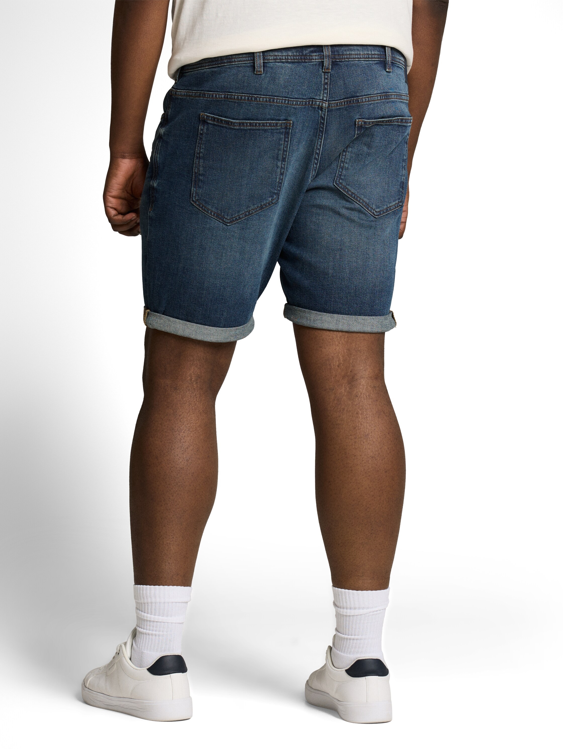 TOM TAILOR PLUS Jeansshorts im 5-Pocket-Sytel - Große Größen