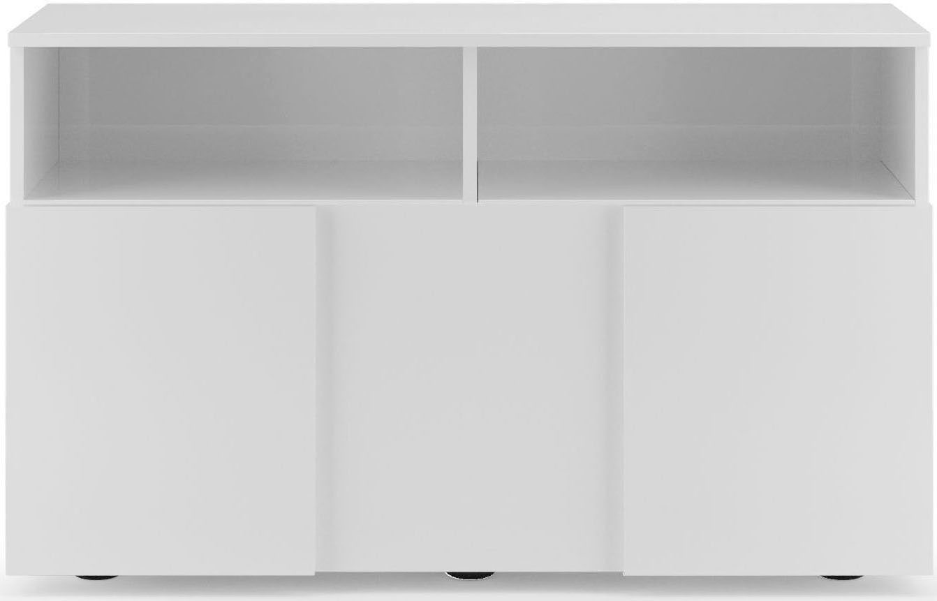 INOSIGN Garderobenschrank »Dama, Breite 91 cm, Höhe 51 cm, Schuhbank 1 Klappe«, Garderobenbank, Front in 3D-Optik