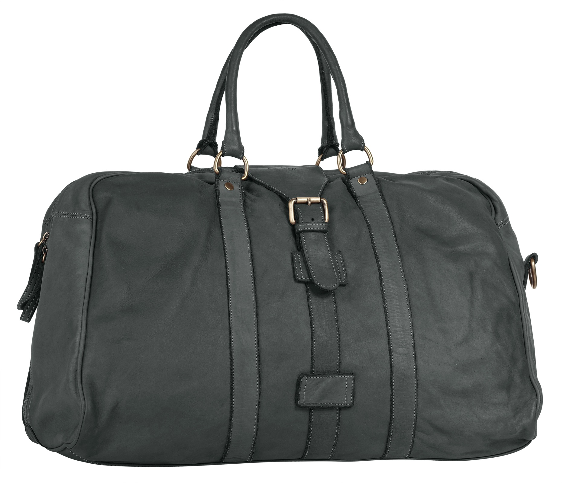 forty° Reisetasche, echt Leder, Made in Italy