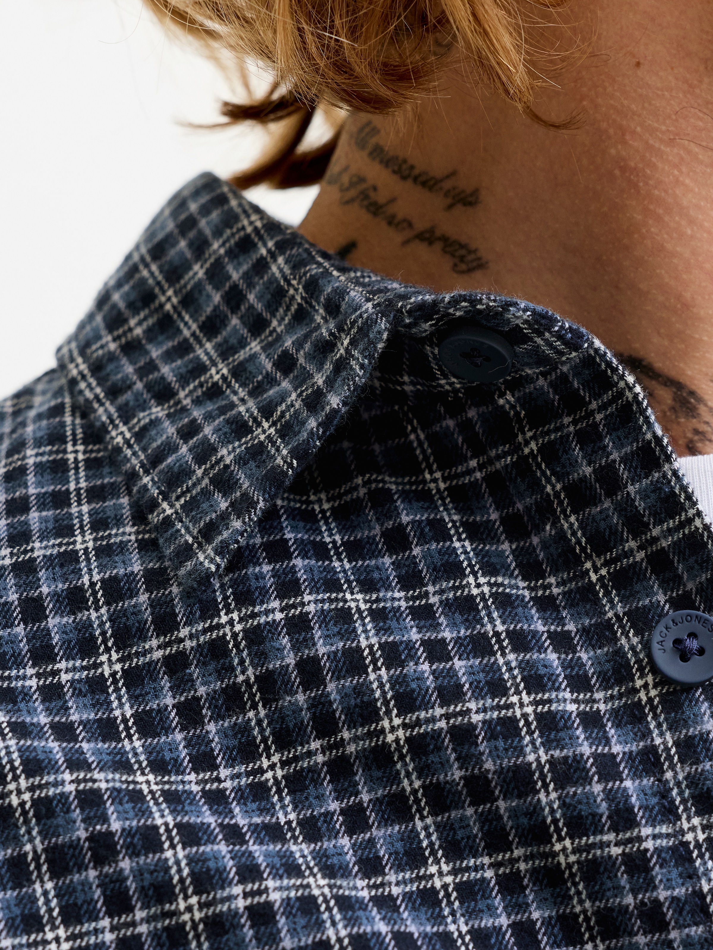 Jack & Jones PlusSize Langarmhemd »JJCARTER CHECK SHIRT LS SN PLS« Baumwolle, relaxed fit