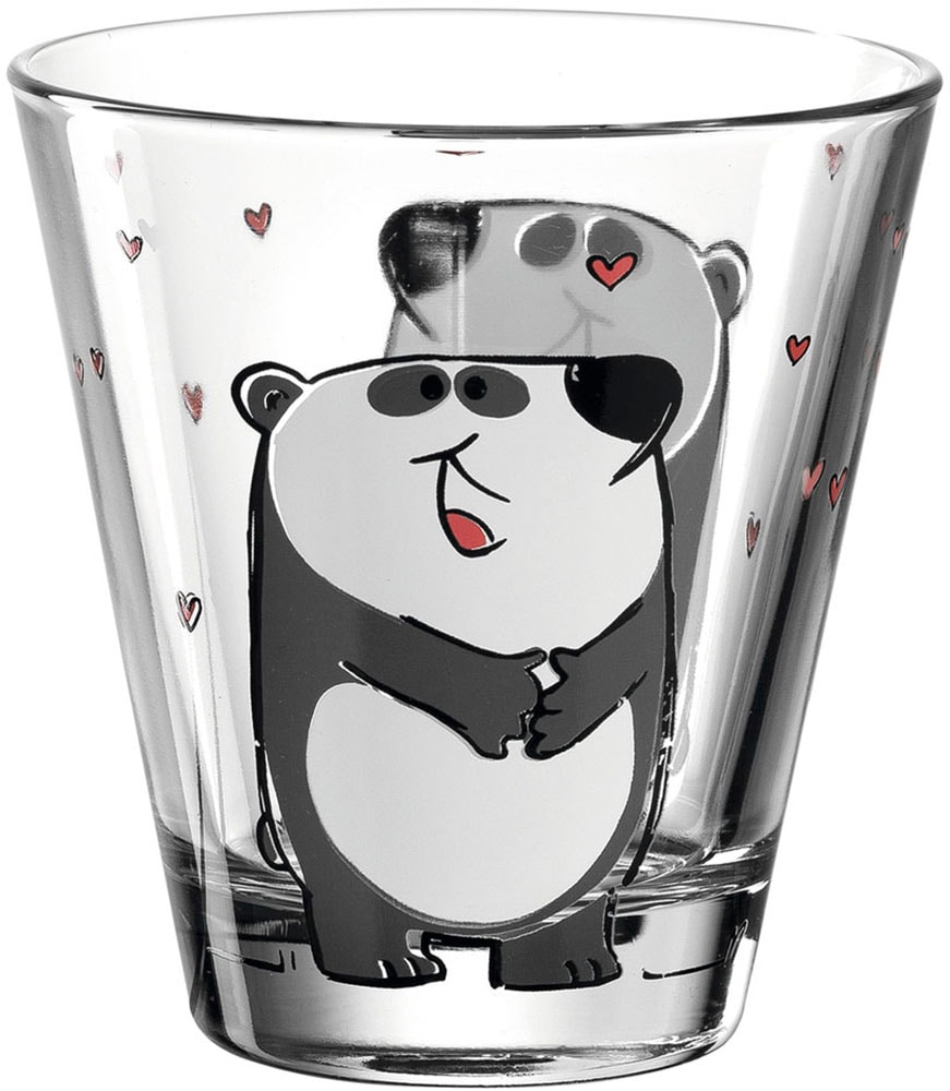 Kinderbecher »BAMBINI Panda«, (Set, 6 tlg.), 215 ml, 6-teilig