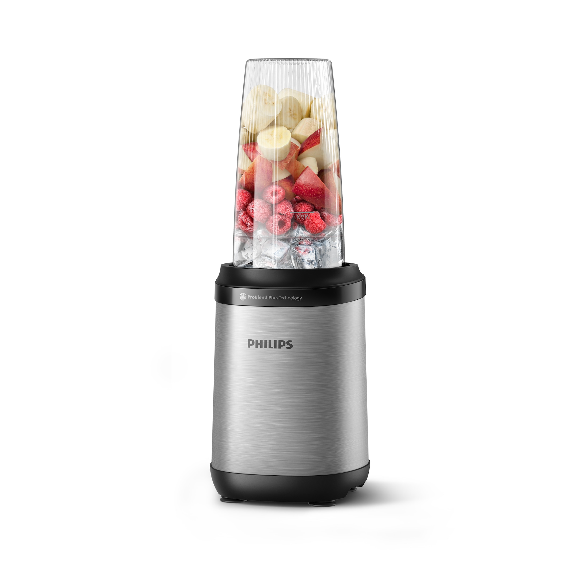 Philips Standmixer »HR2764/00 5000 Series, mit ProBlend Plus-Technologie,«, 800 W, 700ml-Tritan-Becher, kompaktes Design; Edelstahl/Schwarz
