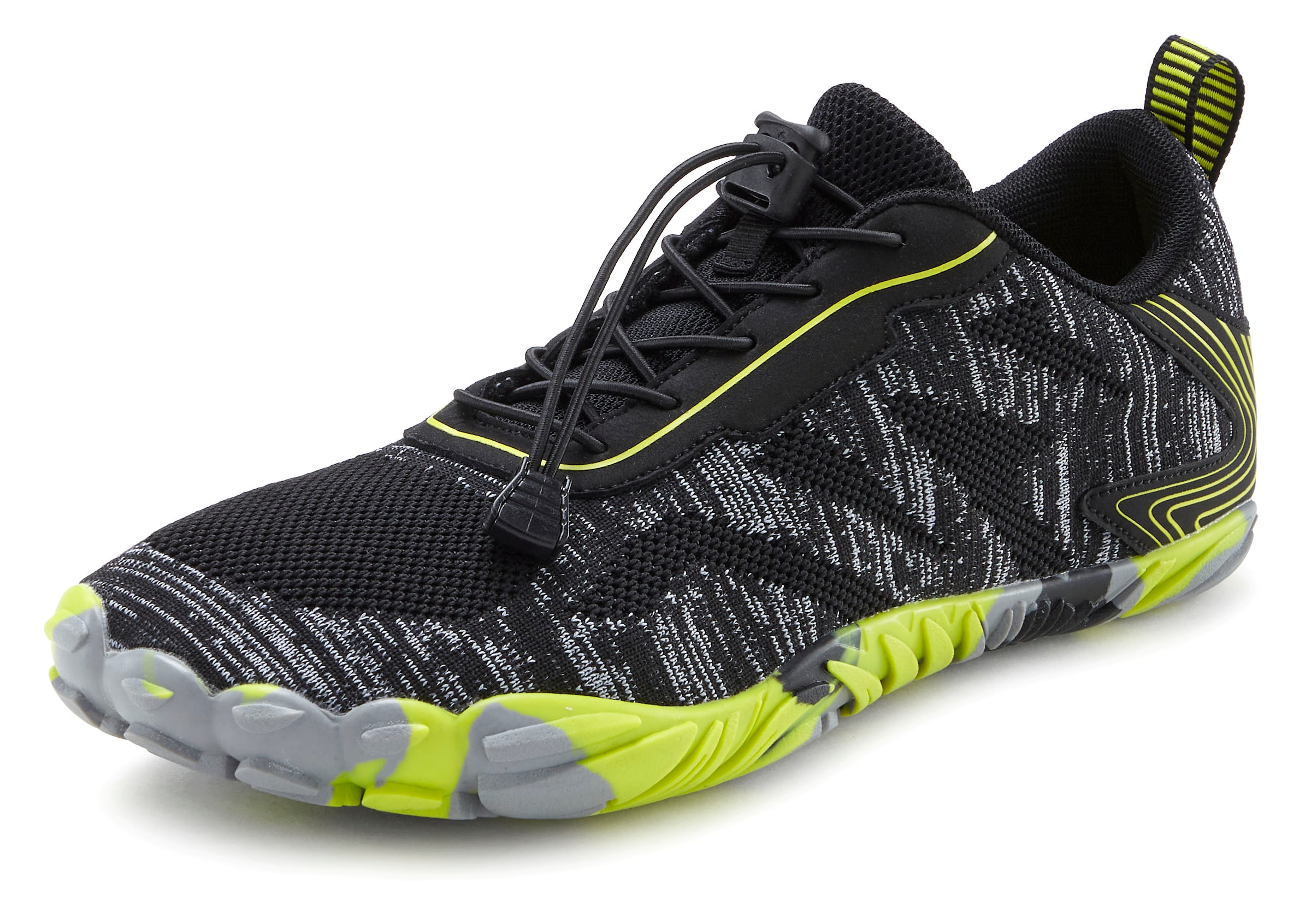 John Devin Sneaker »Freizeitschuh, Slip-In Sneaker«, mit elastischen Bändern für schnelles Reinschlüpfen, Unisex VEGAN