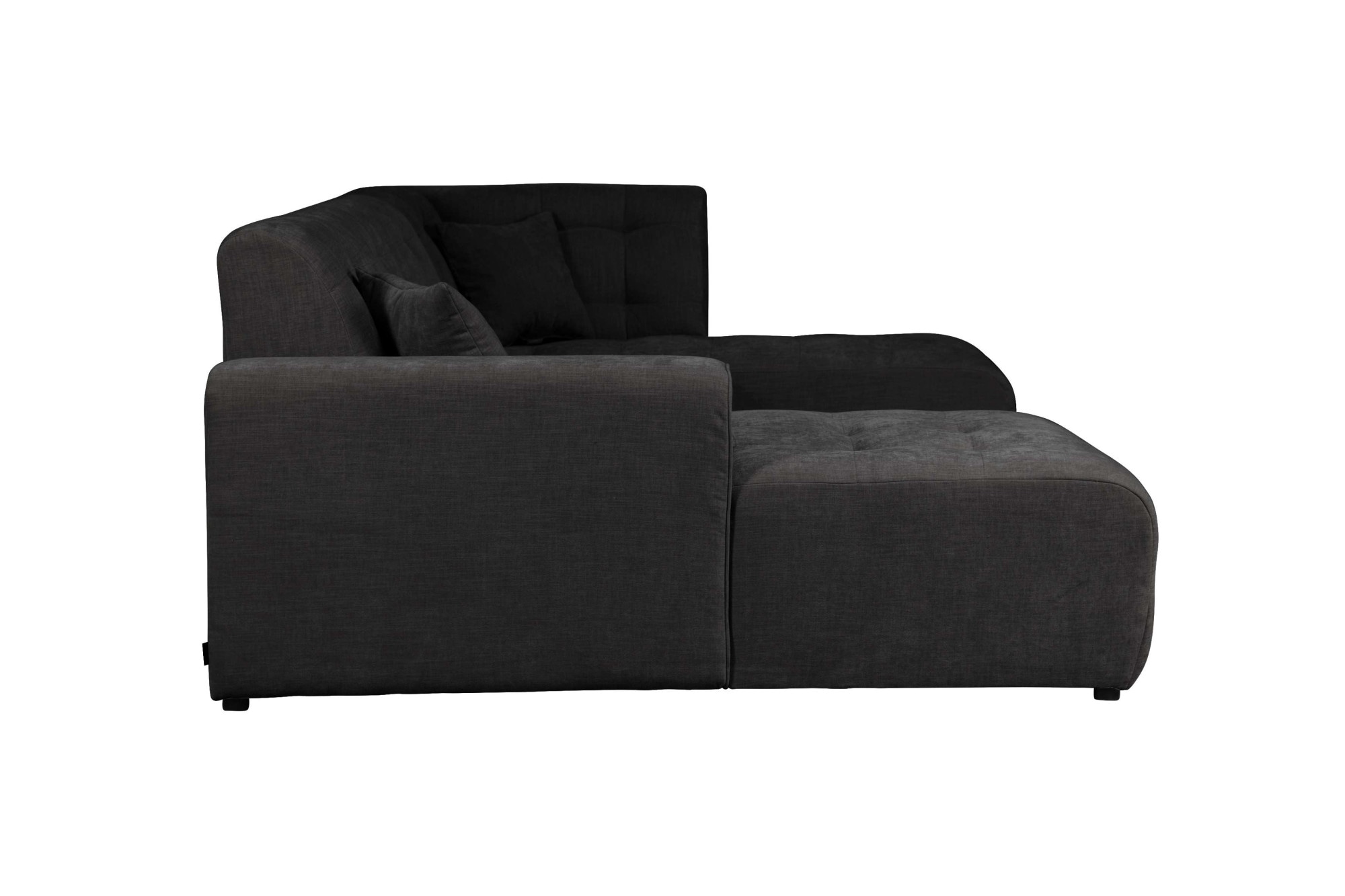 Home affaire Wohnlandschaft »Nosia U-Form«, incl. 2 Zierkissen, mit feiner Steppung