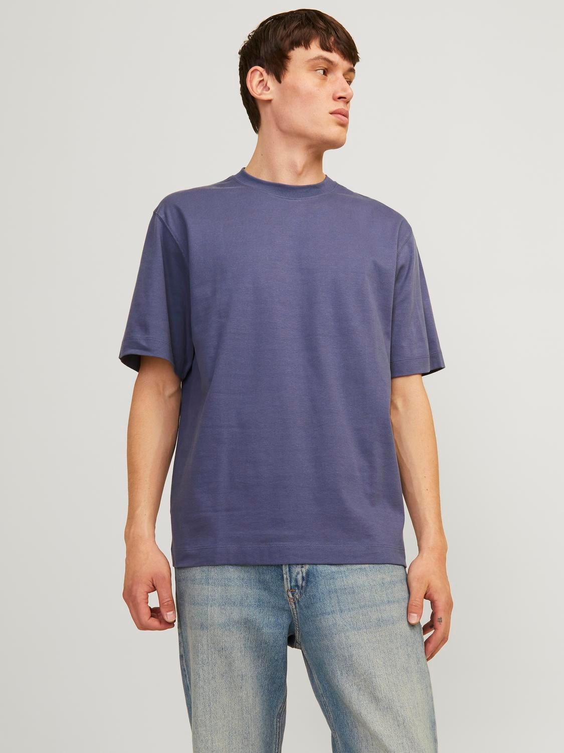 Jack & Jones Rundhalsshirt »JJEURBAN EDGE TEE SS O-NECK NOOS« mit Rundhalsausschnitt