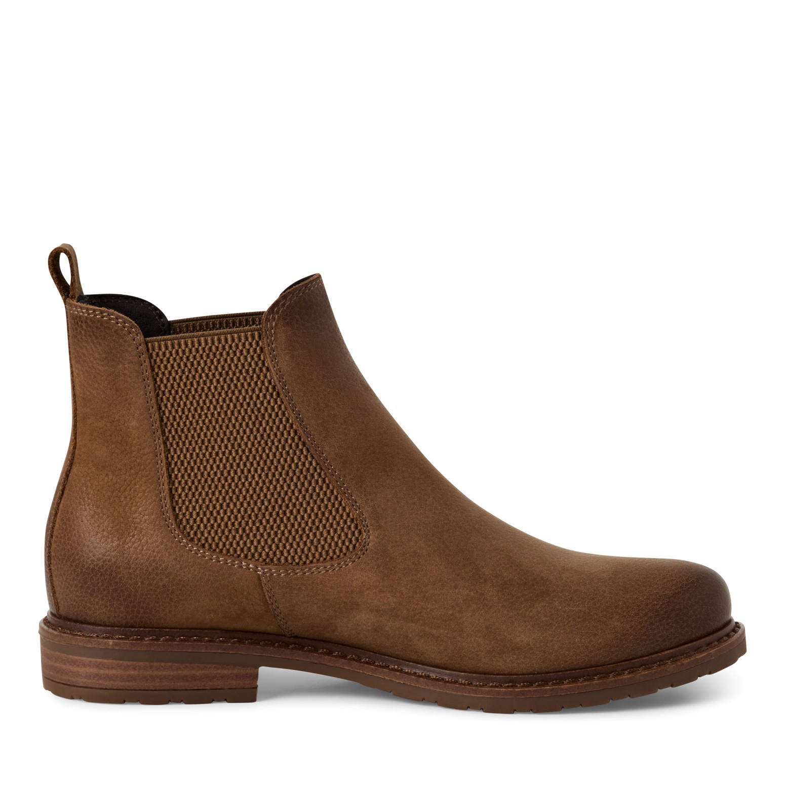Tamaris Chelseaboots, Blockabsatz, Stiefelette, Businesschuh, Schlupfboots, Anziehlasche