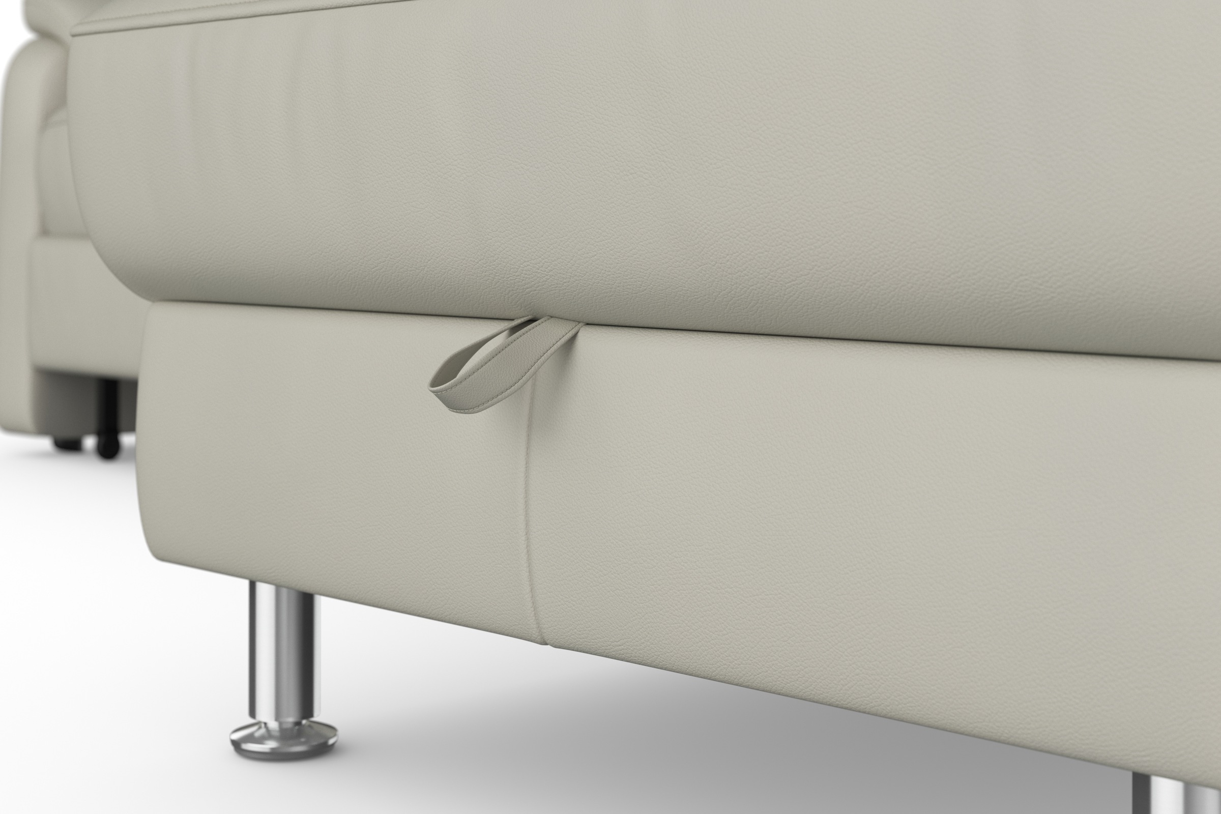 sit&more Ecksofa »Freetown L-Form«, inklusive Kopfteilverstellung und komfortablem Federkern