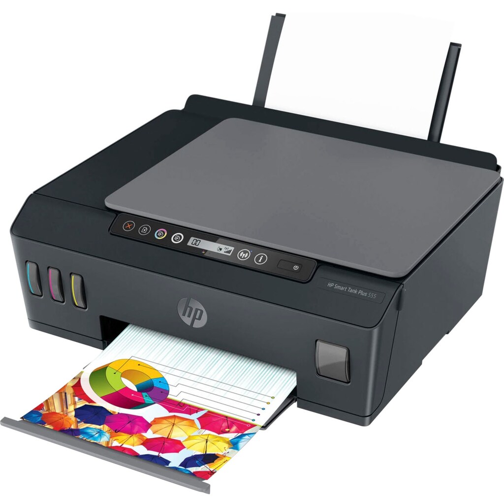 HP Multifunktionsdrucker »Smart Tank Plus 555«, HP+ Instant Ink kompatibel