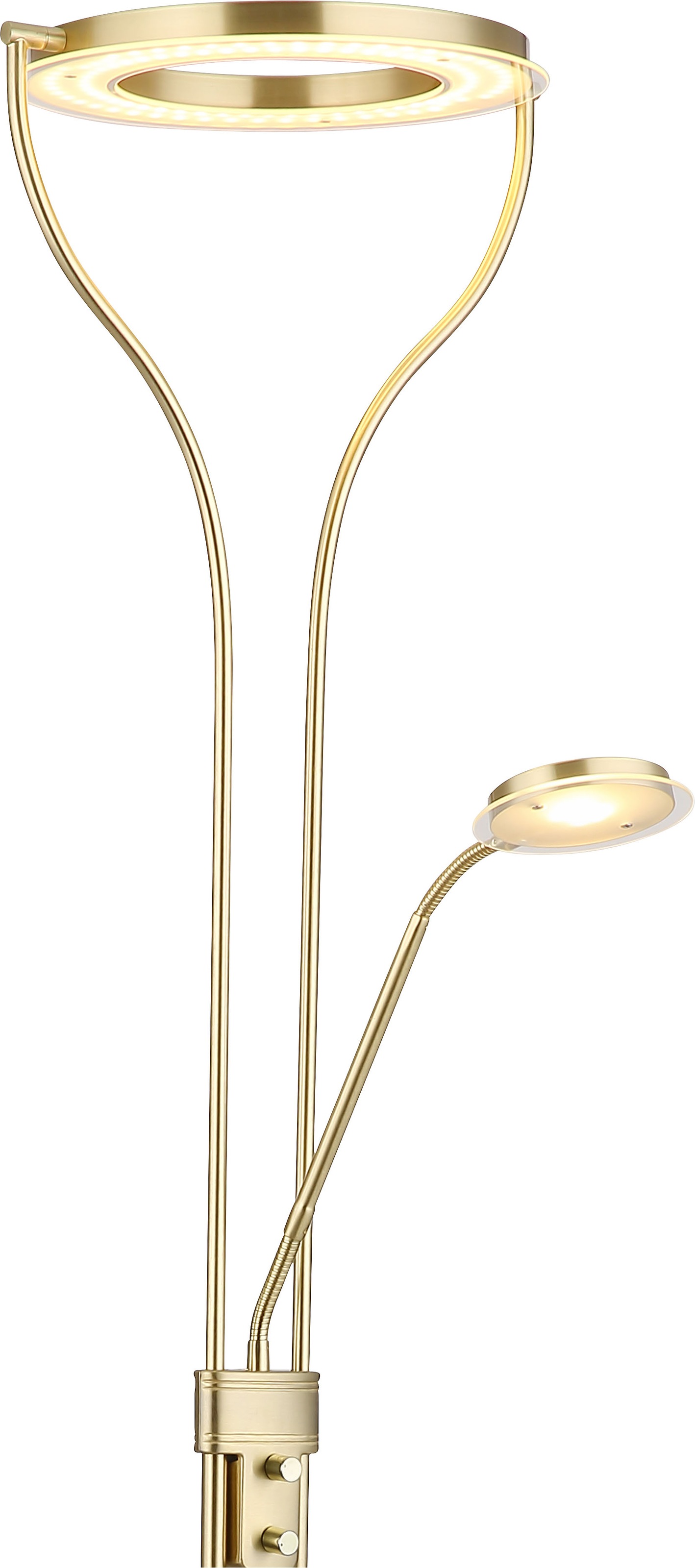 GLOBO LIGHTING Deckenfluter »EBRO« LED-Modul 1 Stk. LED Deckenfluter, dimmbar, 3000K, modern & hell