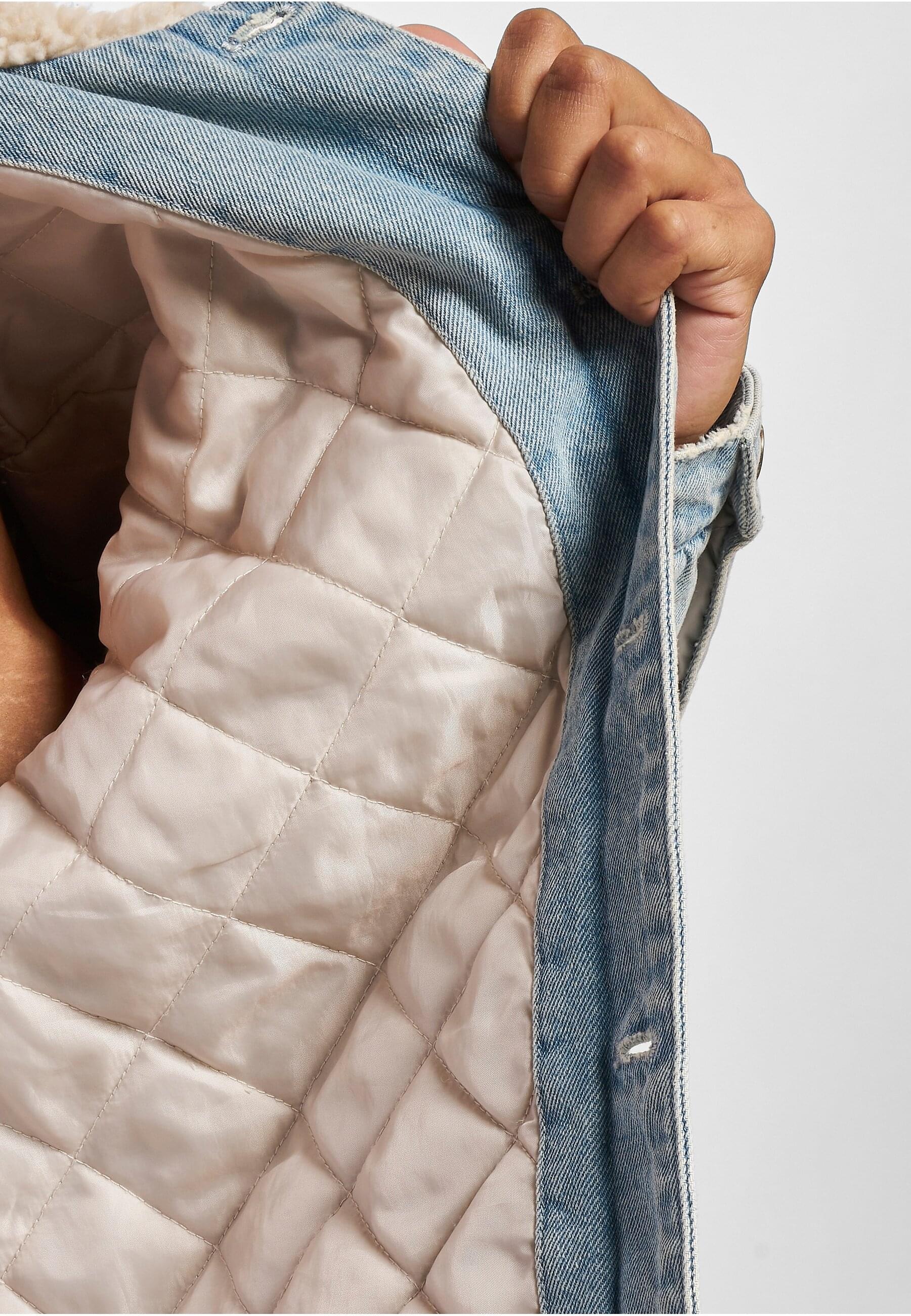 Karl Kani Jeansjacke »Karl Kani Herren KM234-026-1 KK OG Denim Trucker Jacket« 1 Stk. tlg. ohne Kapuze