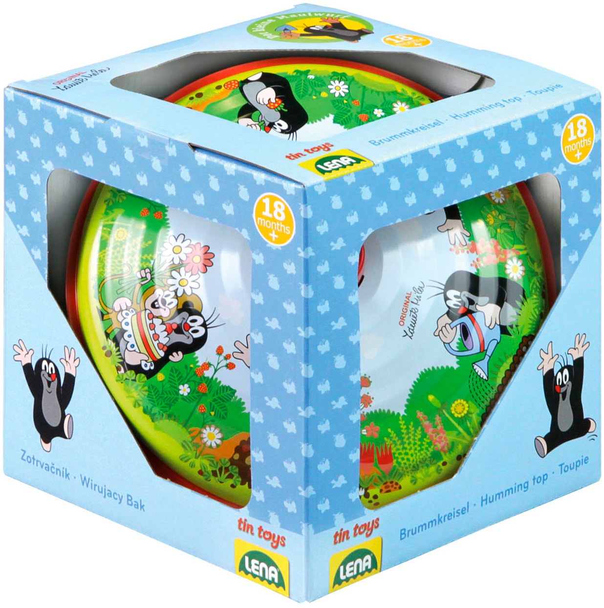 Lena® Brummkreisel »Der kleine Maulwurf«, Made in Europe