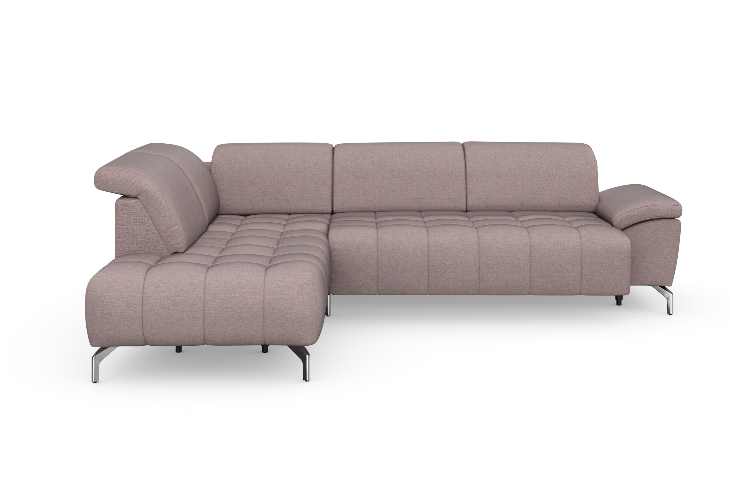 sit&more Ecksofa »Cool L-Form«, wahlweise mit Kopfteilverstellung und Vorzi günstig online kaufen