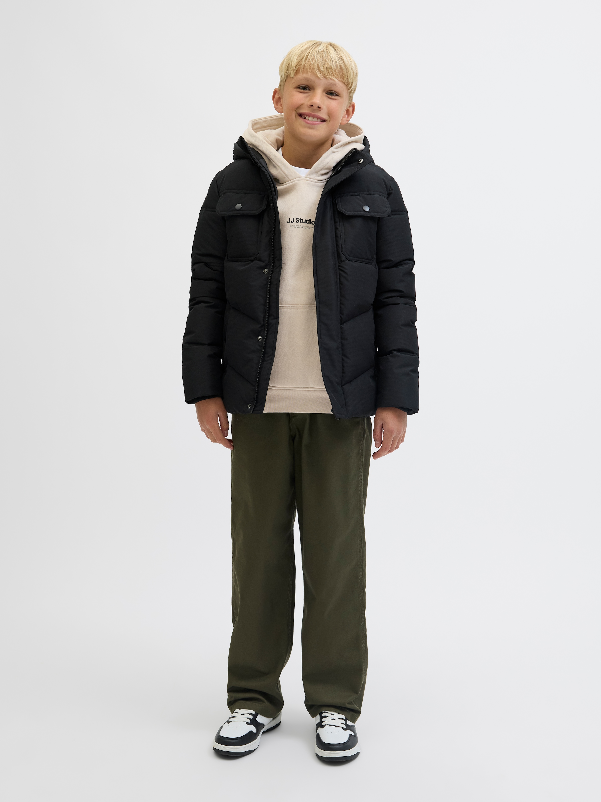Jack & Jones Junior Kapuzensweatshirt »JJESOHO SWEAT HOOD NOOS JNR«
