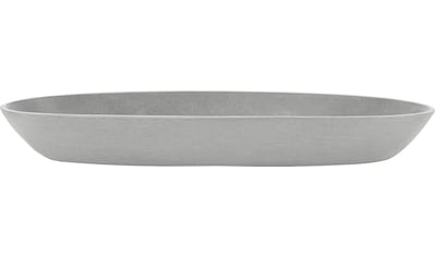 ECOPOTS Blumentopfuntersetzer »SAUCER OVAL White Grey«, BxTxH: 11,7x11,7x3 cm kaufen