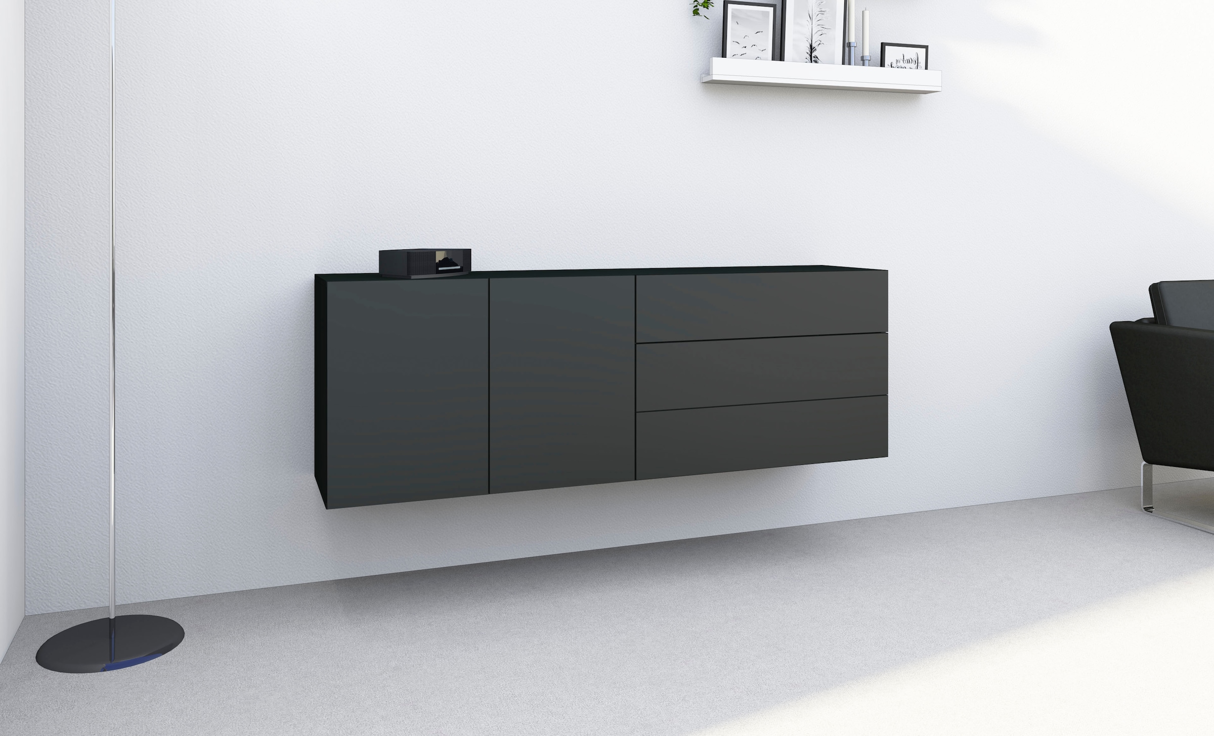 borchardt Möbel Sideboard »Sophia«, Breite 152 cm, stehend und hängend montierbar