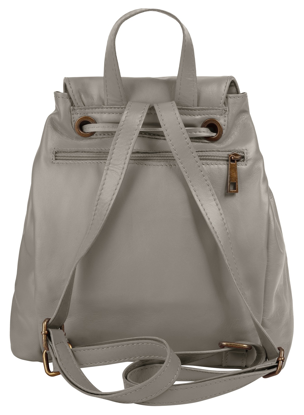 Samantha Look Cityrucksack, echt Leder, Made in Italy