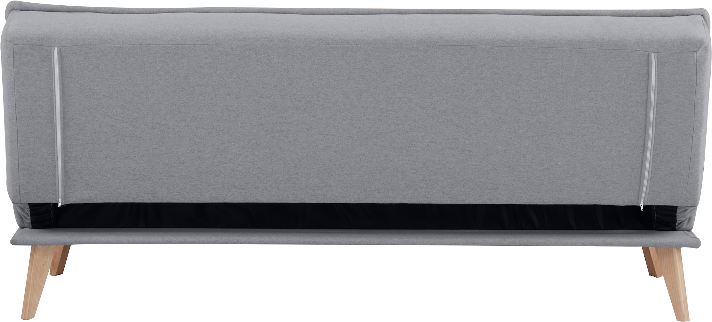 INOSIGN Schlafsofa »MENDOTA, 181 cm, 3-Sitzer mit Schlaffunktion,«, verstellbarer Rückenlehne, Klappmechanismus, Webstoff