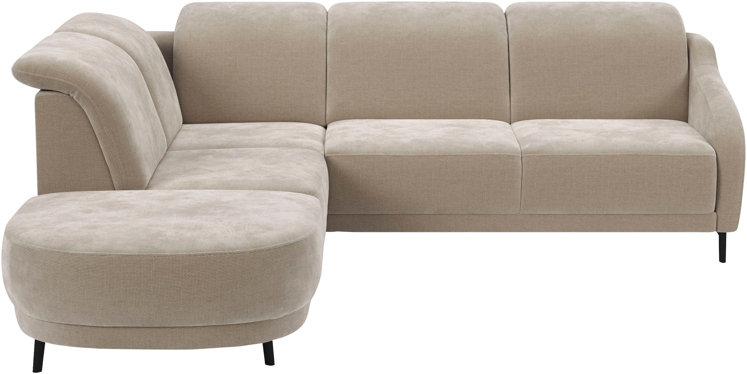 sit&more Ecksofa »Blues L-Form«, wahlweise mit Klapptisch und USB günstig online kaufen