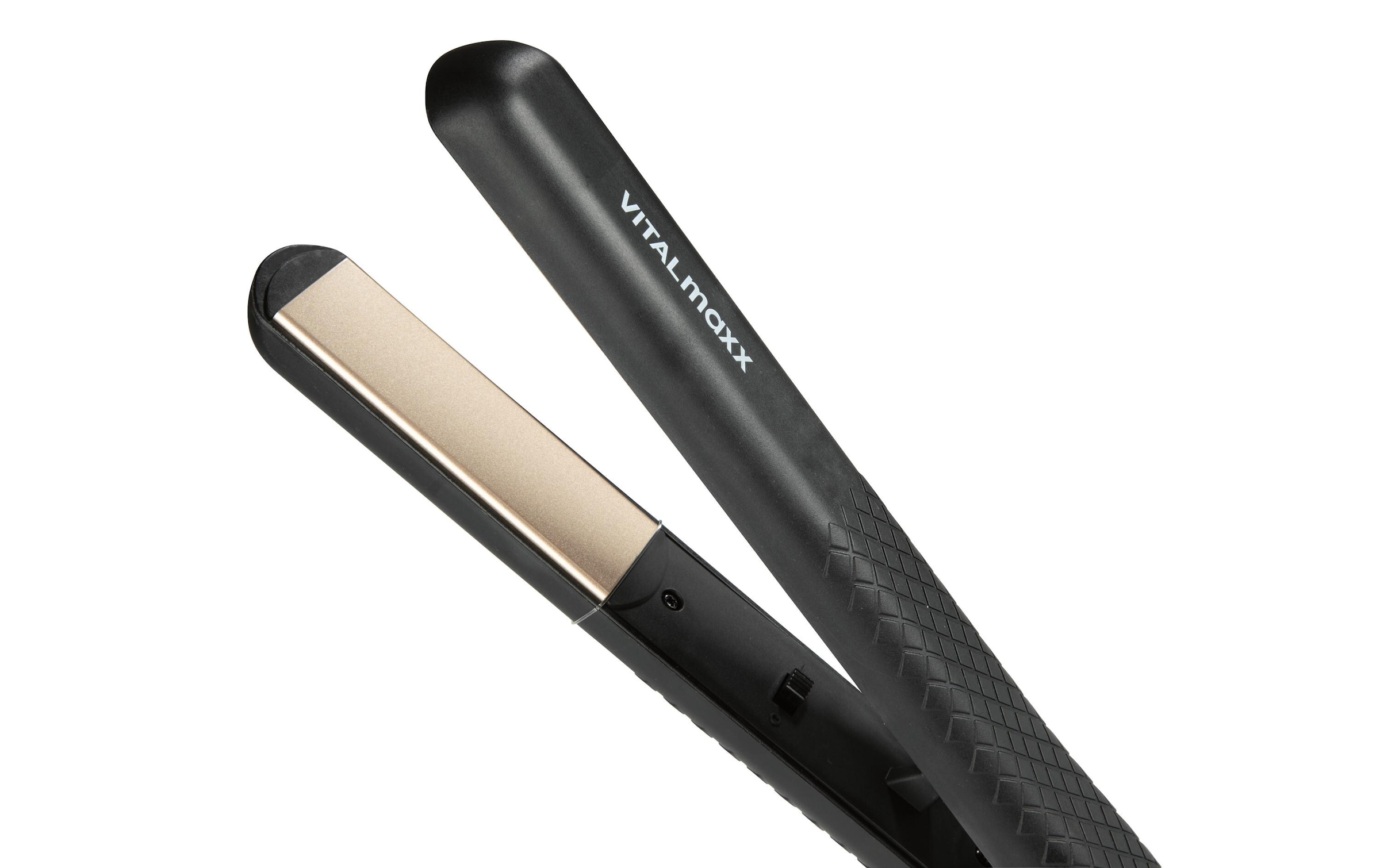 VITALmaxx Glätteisen »Schwarz« Haarglätter Eigenschaften: Locken, Volumen, Glätten
