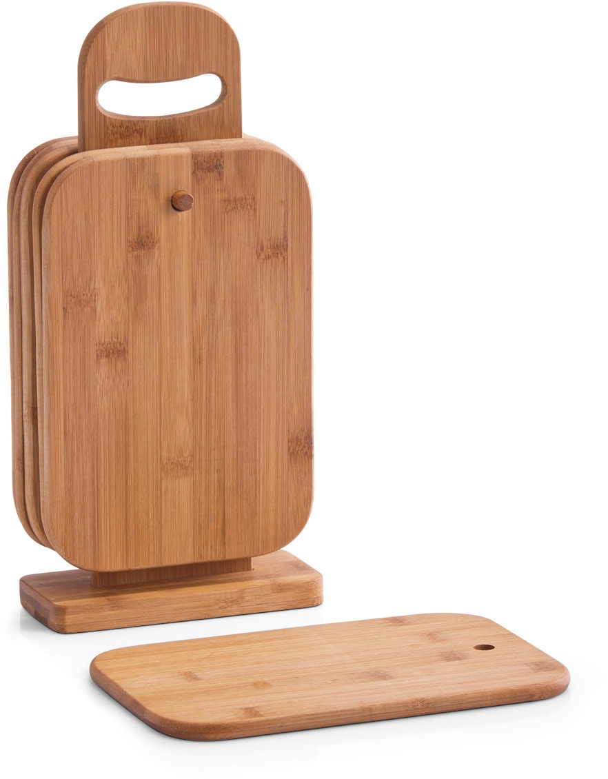 Zeller Present Frühstücksbrett »Bamboo« Einhängbare Holzbrettchen günstig online kaufen