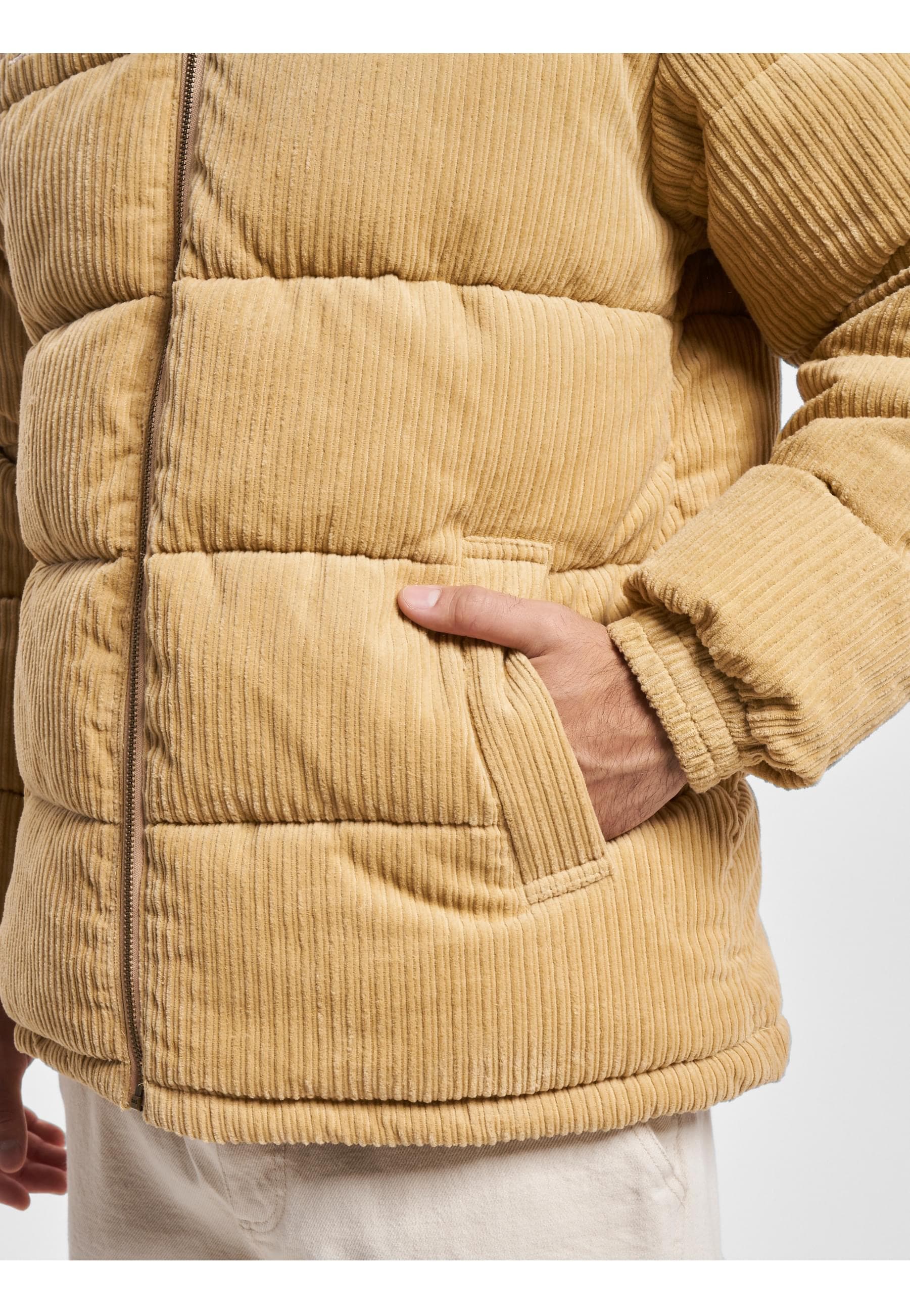 Karl Kani Winterjacke »Karl Kani Unisex KM233-038-2 KK Retro Corduroy Puffer Jacket« 1 Stk. tlg. ohne Kapuze