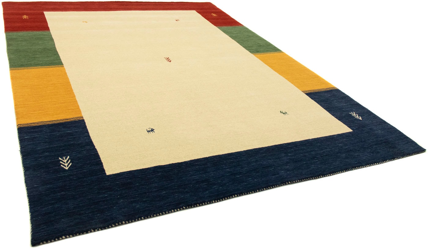 morgenland Wollteppich »Gabbeh Teppich Mirage«, rechteckig, 15 mm Höhe günstig online kaufen