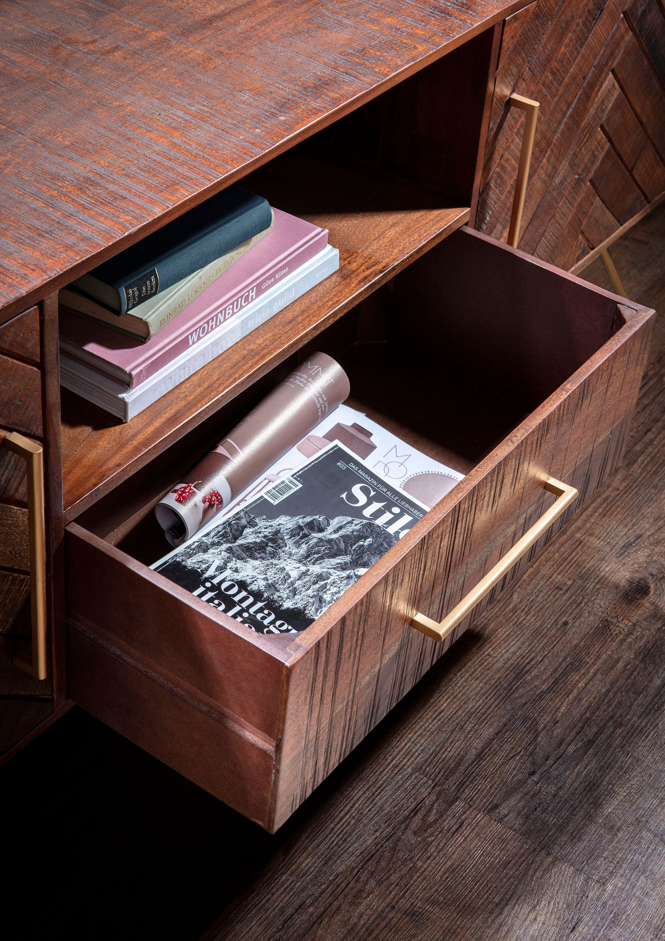 Gutmann Factory Lowboard »Herringbone« Kommode, Breite 175 cm