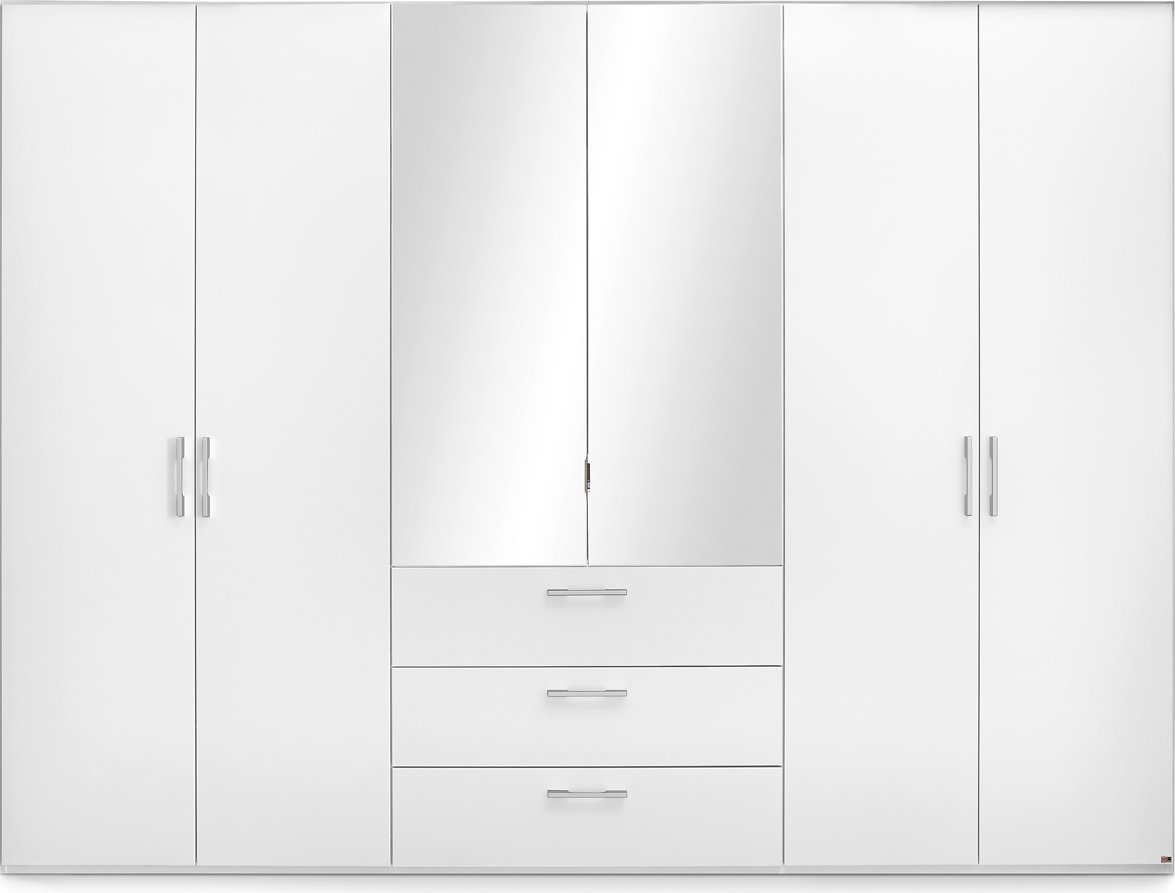 set one by Musterring Drehtürenschrank »Henderson«, mit Spiegel und 3 Schubladen, inkl. Fachböden und Kleiderstangen
