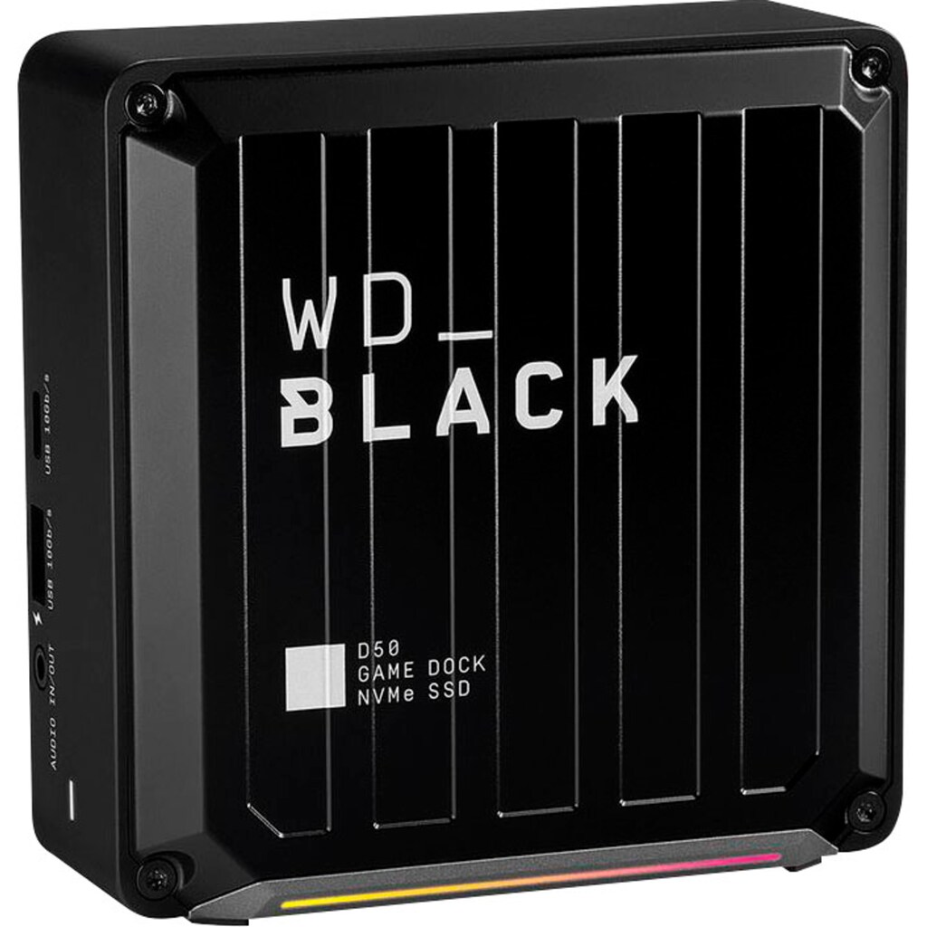 WD_Black Festplatten-Dockingstation »D50 Game Dock«, NVMe SSD, Leergehäuse